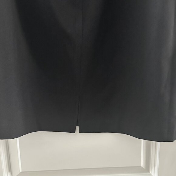 Blu Sage Womens Black Knee-Length Pencil Skirt Size 12 Polyester Blend - Picture 7 of 8